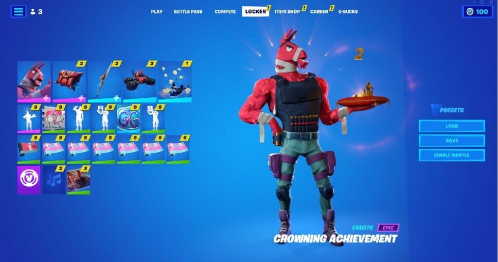 Fortnite postignuća