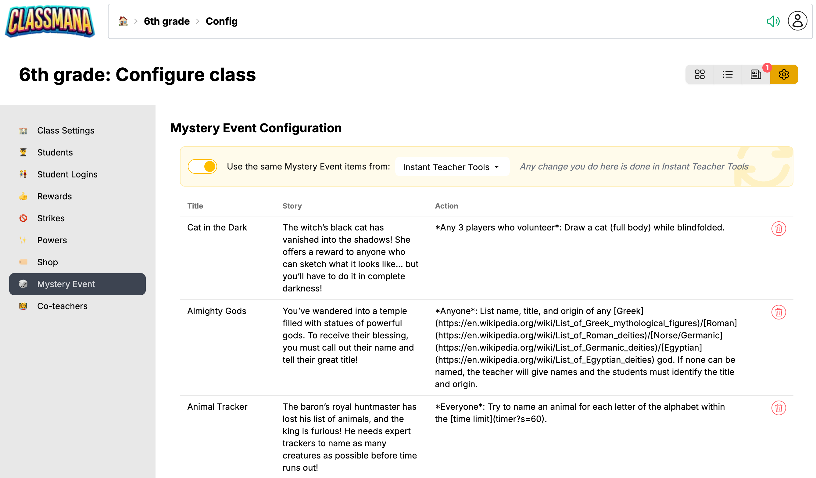 Konfiguracija Tajanstvenog Događaja