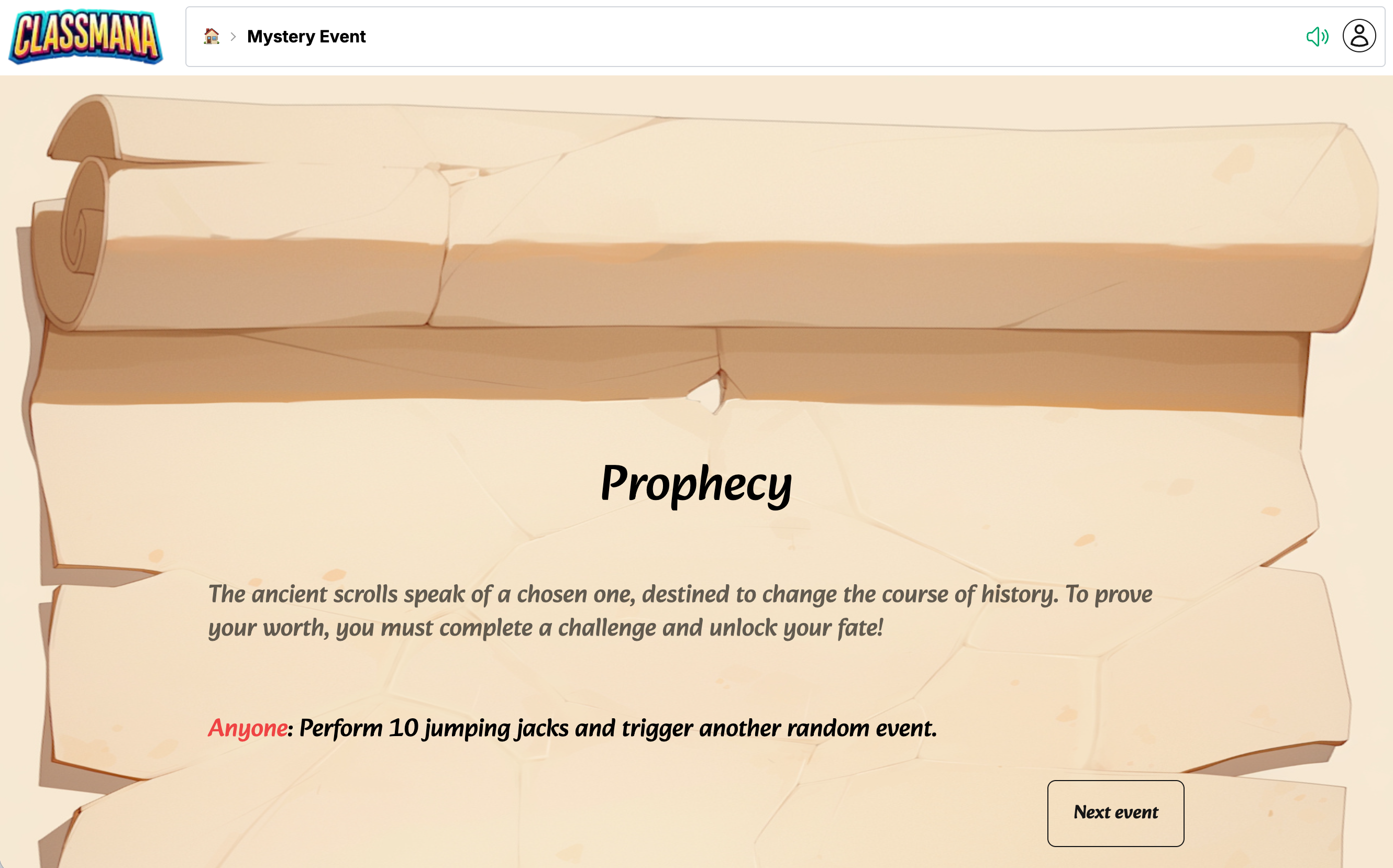 Primjer Tajanstvenog Događaja